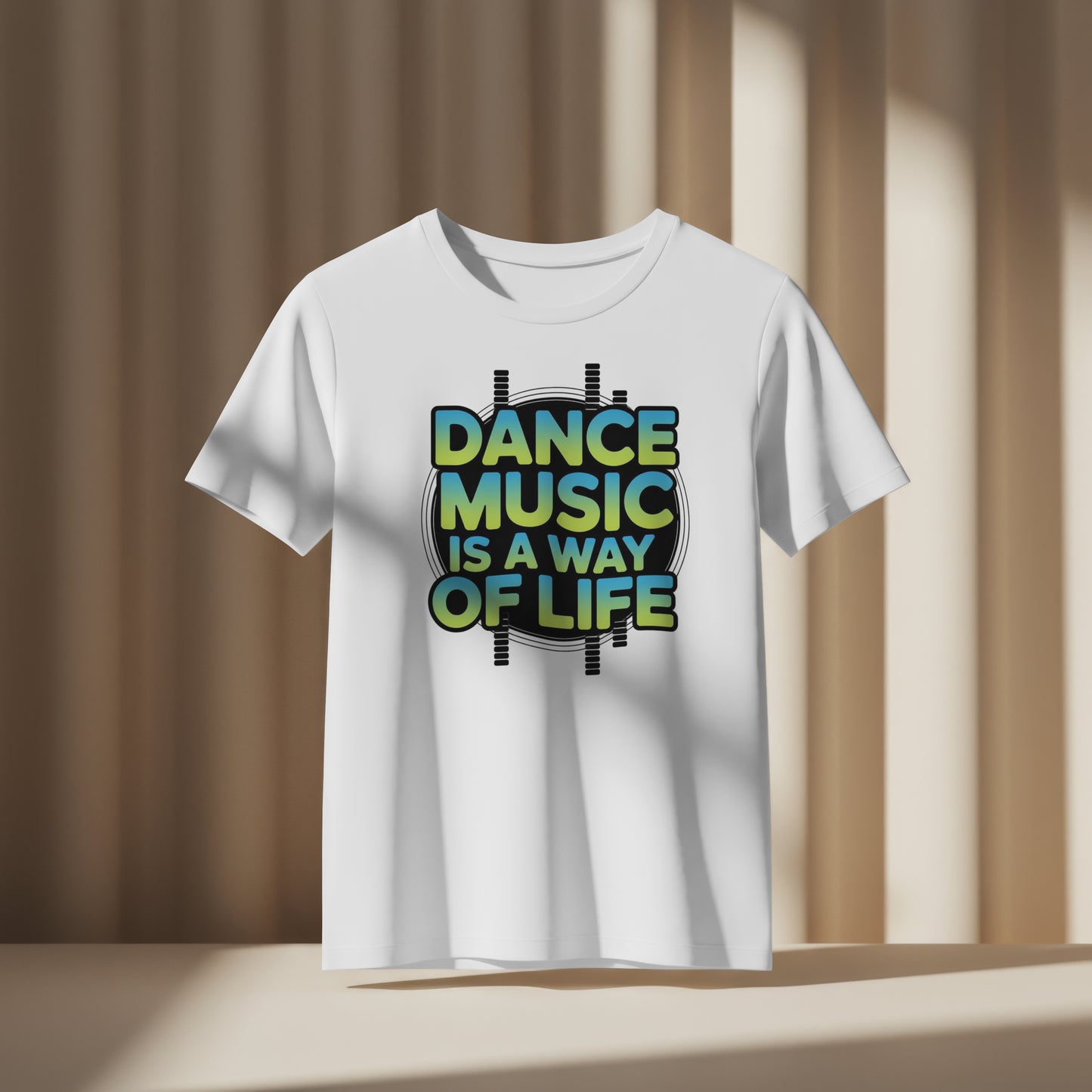 Dance music Unisex Cotton T-Shirt - Dance music 6 / S - T-shirt