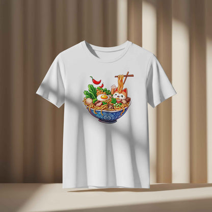 Ramen Lovers T-Shirt - Funny 100% Cotton Tee for Noodle Enthusiasts - Foodie Gift