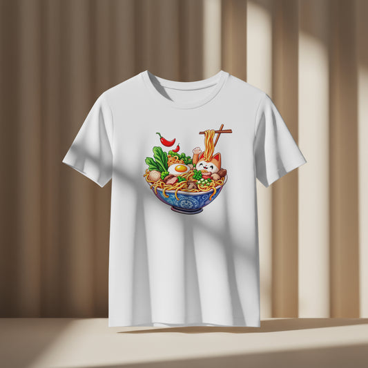 Ramen Lovers T-Shirt - Funny 100% Cotton Tee for Noodle Enthusiasts - Foodie Gift - T-shirt