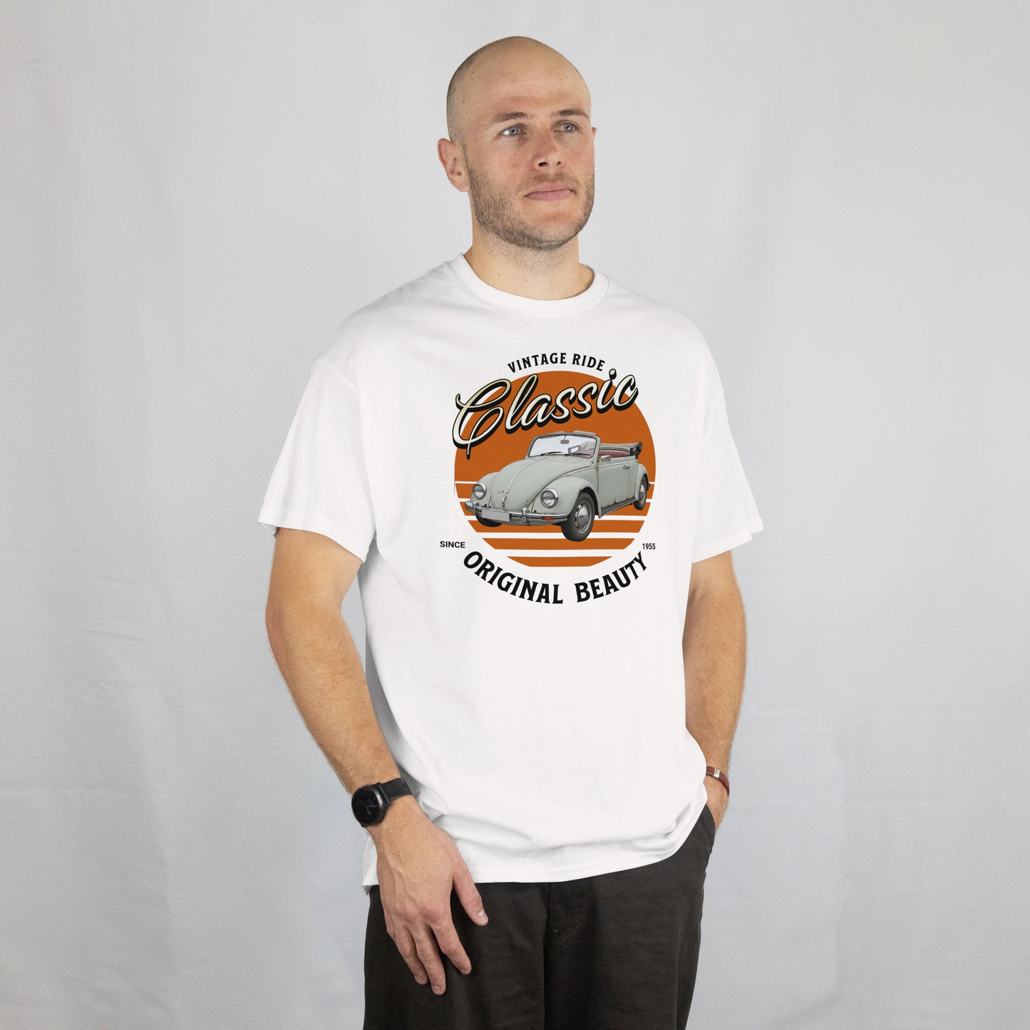 Classic original beauty unisex t-shirt. Different designs - S / White / Classic Vert - T-shirt