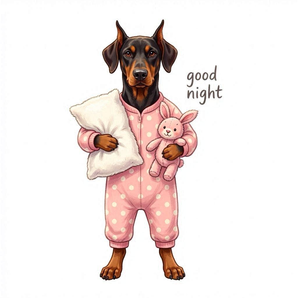 Puppy Girl Good Night Ceramic Mug – Cute Gift for Dog Lovers Different puppies Customized