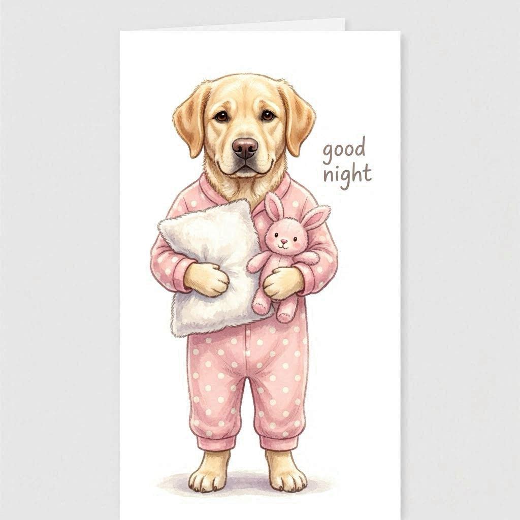 Puppy Girl Good Night Ceramic Mug – Cute Gift for Dog Lovers Different puppies Customized