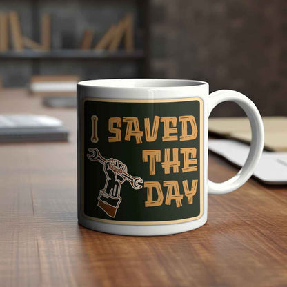 Funny Mug for mechanic White 250ml Ceramic Mug