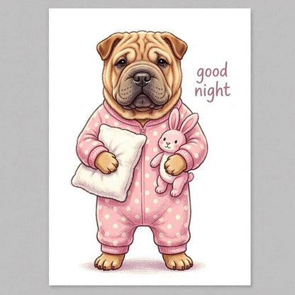 Puppy Girl Good Night Ceramic Mug – Cute Gift for Dog Lovers Different puppies Customized - J & I Vision