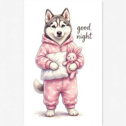 Puppy Girl Good Night Ceramic Mug – Cute Gift for Dog Lovers Different puppies Customized - J & I Vision