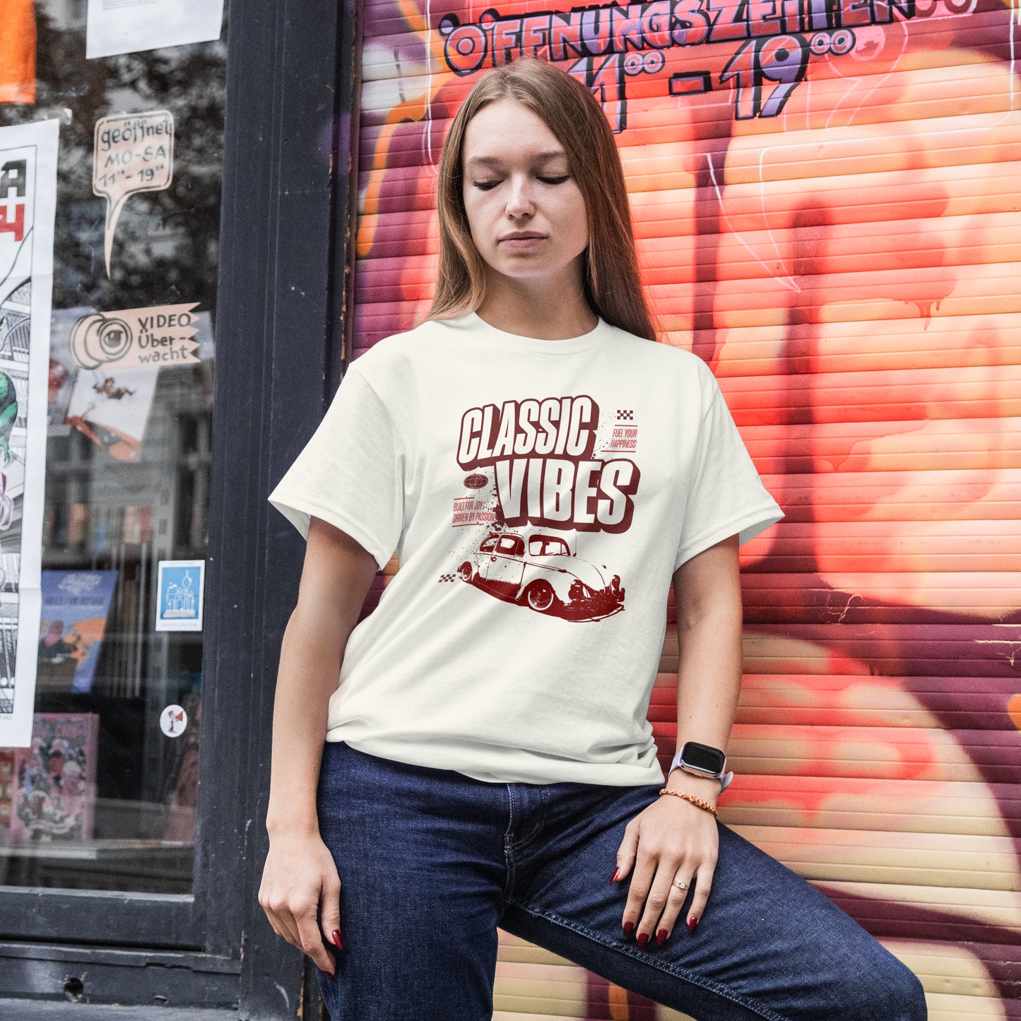 Classic vibes unisex t-shirt. Different designs - White / S / Bug