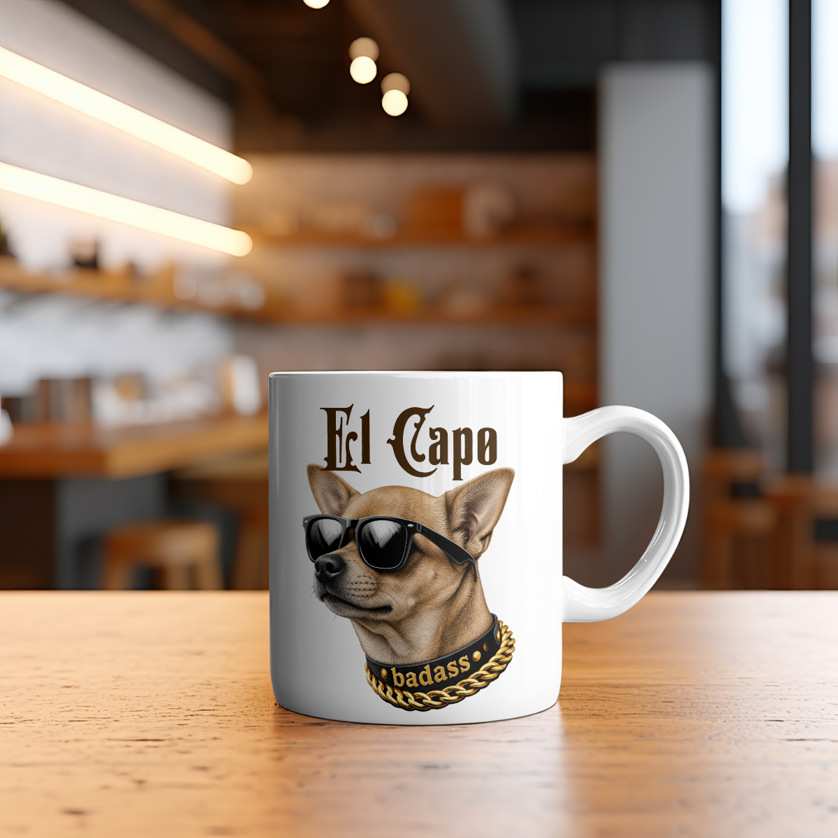 El Capo  Chihuahua  Personalised Streetwear Mug