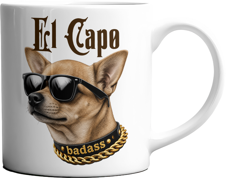 El Capo  Chihuahua  Personalised Streetwear Mug