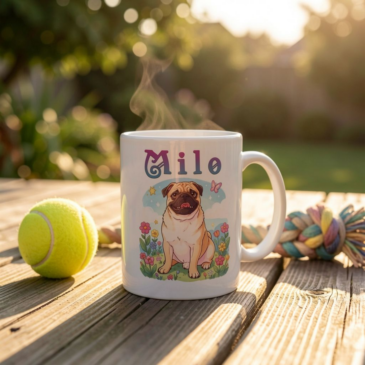Memory Pet  Mug illustrated style – Personalized