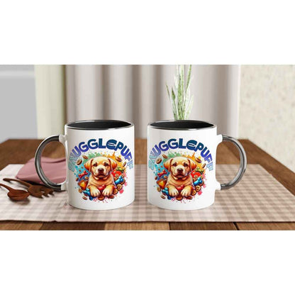 Snugglepuff Golden Retriever Puppy 250ml Ceramic Mug – Adorable Gift for Golden Retriever Lovers