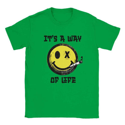 It' a way of life t-shirt for ravers. Unisex t shirt funny aesthetic t-shirts for preppy style lovers