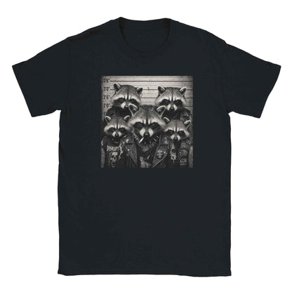 Punk Raccoon Shirt, Gothic Raccoon Gang Tee, Funny Trash Panda, Alternative Grunge Animal Shirt, Biker Raccoon Clothing, Unisex Gift