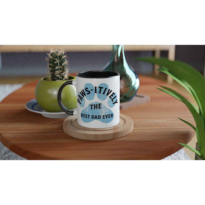 Pawsitively the Best Dad Ever Mug – Funny Dog Dad Gift | Perfect for Father's Day & Birthdays