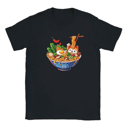 Ramen Lovers T-Shirt - Funny 100% Cotton Tee for Noodle Enthusiasts - Foodie Gift