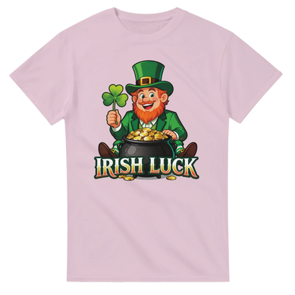Irish Luck Leprechaun T-Shirt | Classic Fit Cotton Tee