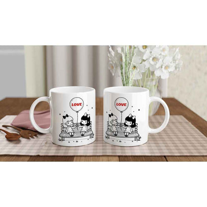 Romantic Mug Friendship - Cute Love Design - Perfect Valentine Gift