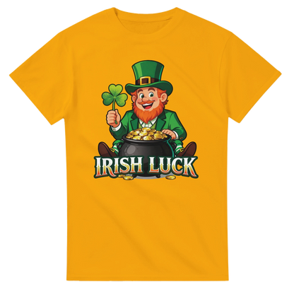 Irish Luck Leprechaun T-Shirt | Classic Fit Cotton Tee