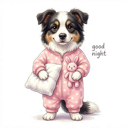 Puppy Girl Good Night Ceramic Mug – Cute Gift for Dog Lovers Different puppies Customized - J & I Vision