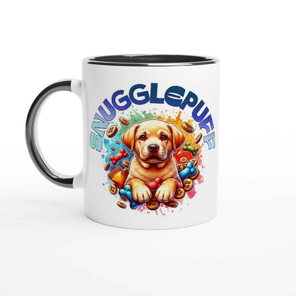 Snugglepuff Golden Retriever Puppy 250ml Ceramic Mug – Adorable Gift for Golden Retriever Lovers