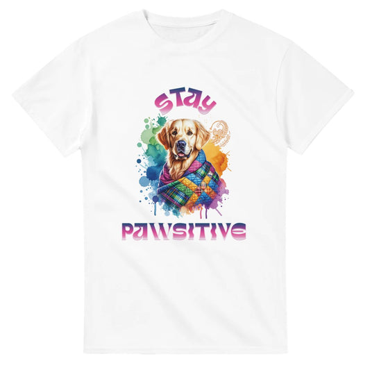 Cute Golden Retriever T-Shirt – Perfect Gift for Dog Lovers - White / S - T-shirt