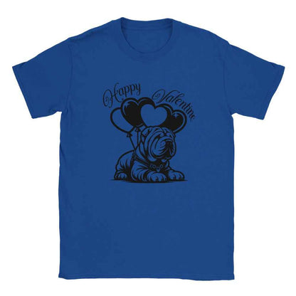Romantic Shar Pei T-Shirt - Cute Valentine's Gift - Soft Feel Tee