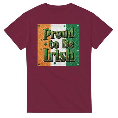 Proud to be Irish T-Shirt | Classic Fit Heavyweight Cotton Tee
