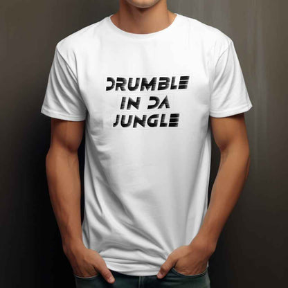 Drumble In The Jungle Rave T-Shirt - Soft, Durable & Perfect for Parties