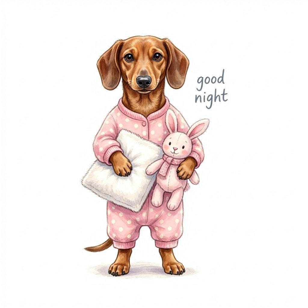 Puppy Girl Good Night Ceramic Mug – Cute Gift for Dog Lovers Different puppies Customized