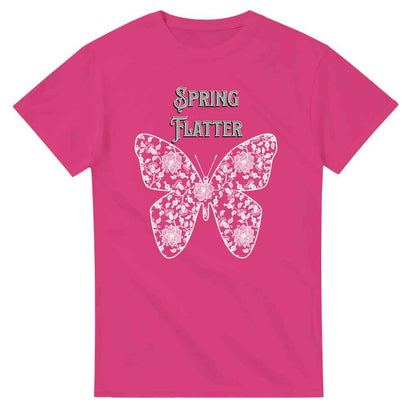 Cute Butterfly T-Shirt in lace style | Stylish 100% Cotton Tee | Casual Everyday Wear