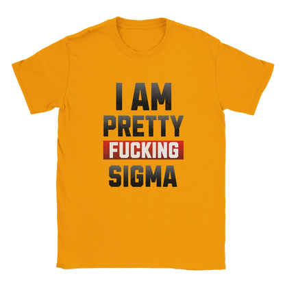 Pretty Sigma Graphic T-Shirt – Cotton Funny Statement Tee