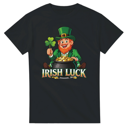 Irish Luck Leprechaun T-Shirt | Classic Fit Cotton Tee