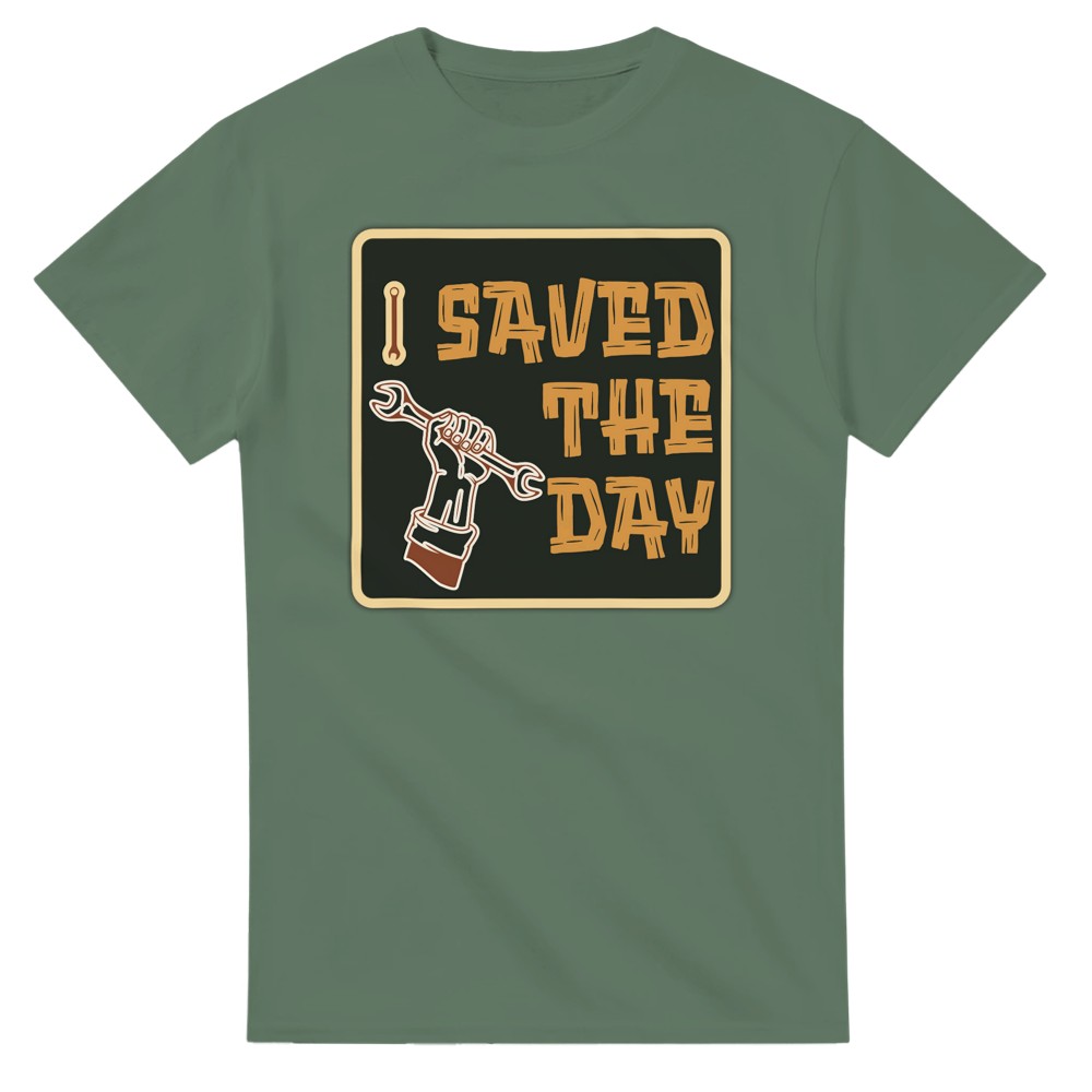 Mechanic’s cotton T-shirt Gift for mechanic - Military Green / M - T-shirt