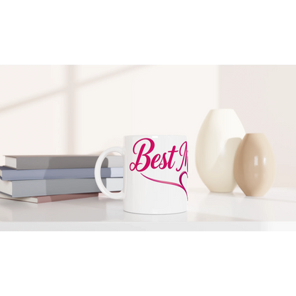 Best Mum Ever Mug – Mother’s Day Gift for Mum – 250ml White Ceramic Simple Design Mug UK