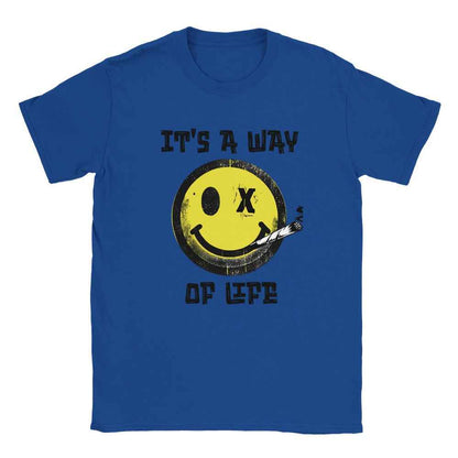 It' a way of life t-shirt for ravers. Unisex t shirt funny aesthetic t-shirts for preppy style lovers