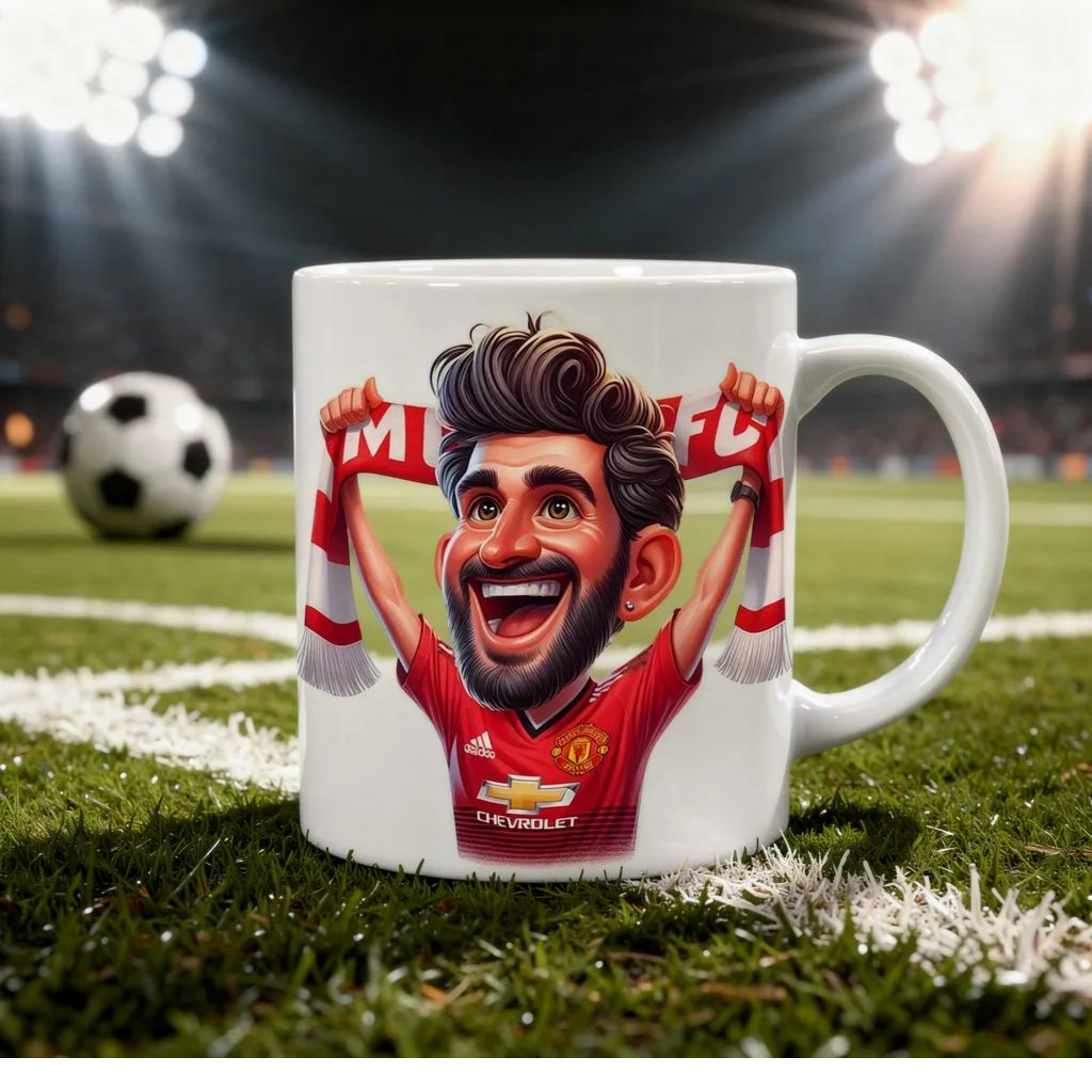 Funny Football Mug Coaster Shirt & Tote – Personalized - Mug
