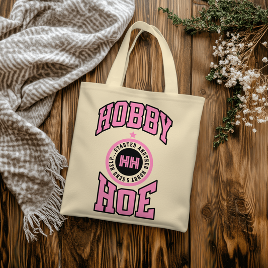 Hobby Hoe 100% Cotton Tote Bag