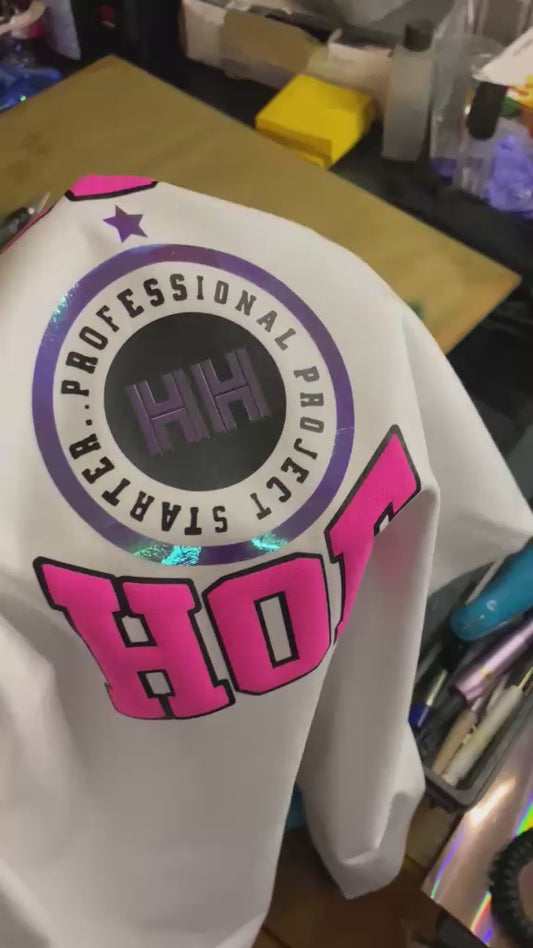 Pink Hobby Hoe 100% Cotton T-Shirt
