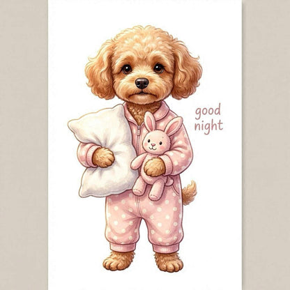 Puppy Girl Good Night Ceramic Mug – Cute Gift for Dog Lovers Different puppies Customized - J & I Vision
