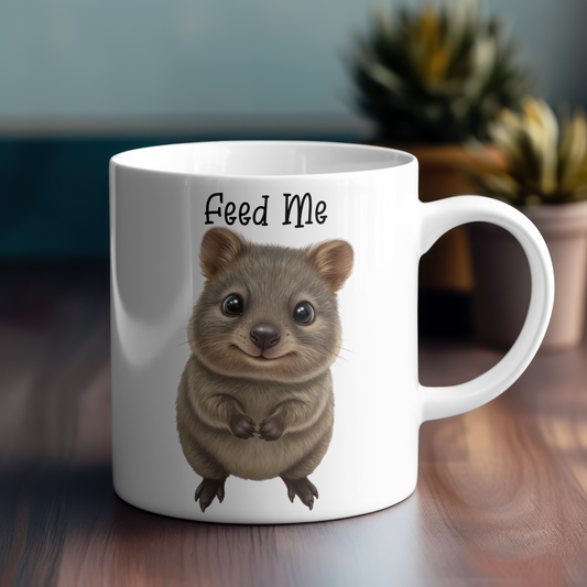 Feed Me Quokka Mug
