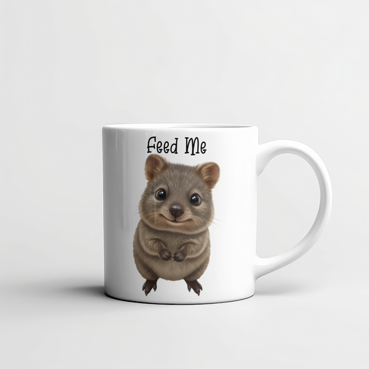 Feed Me Quokka Mug